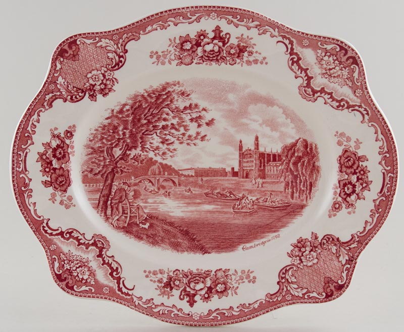 Meat Dish or Platter Cambridge c1950s